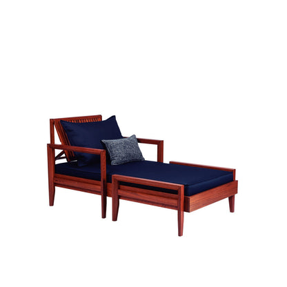 Chaise Tramontina Mood em madeira Jatobá FSC