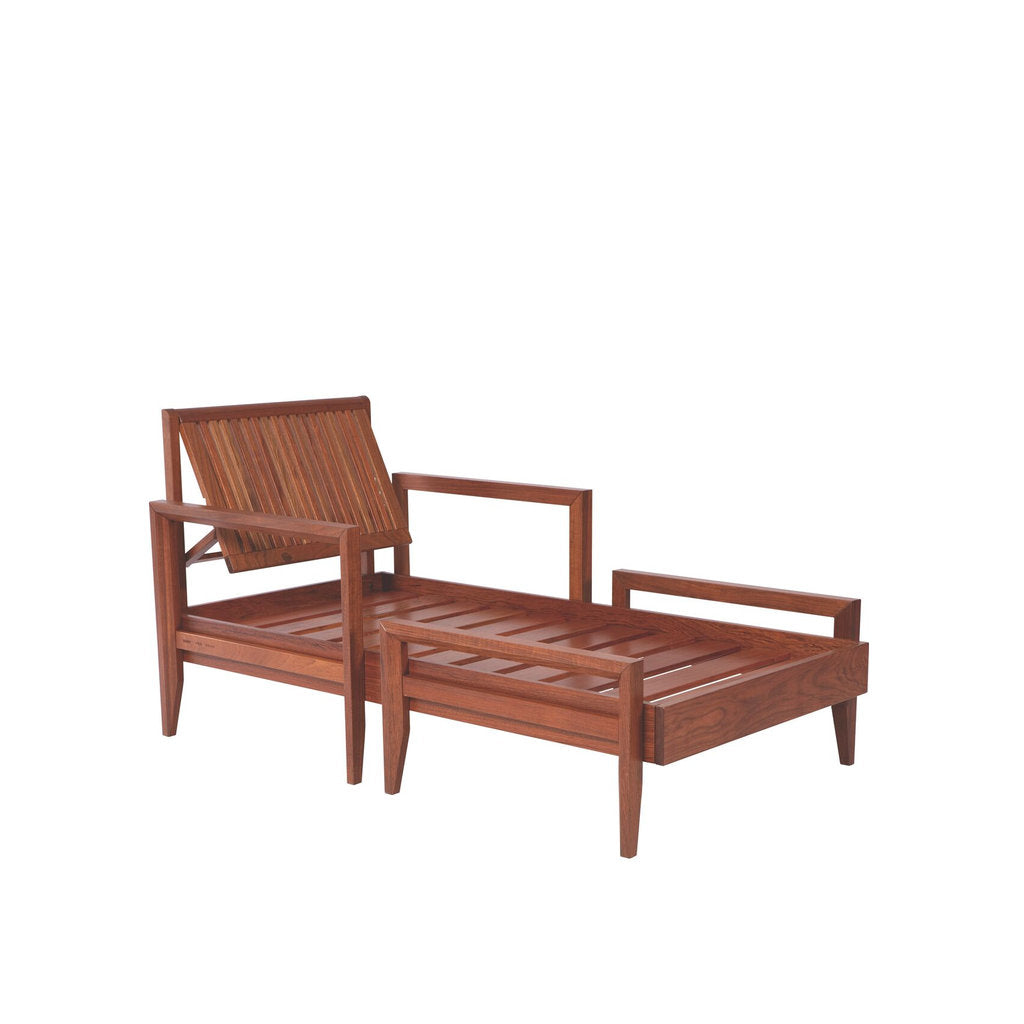 Chaise Tramontina Mood em madeira Jatobá FSC