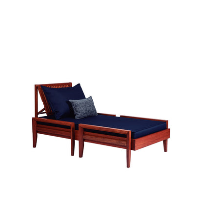 Chaise Tramontina Mood em madeira Jatobá FSC