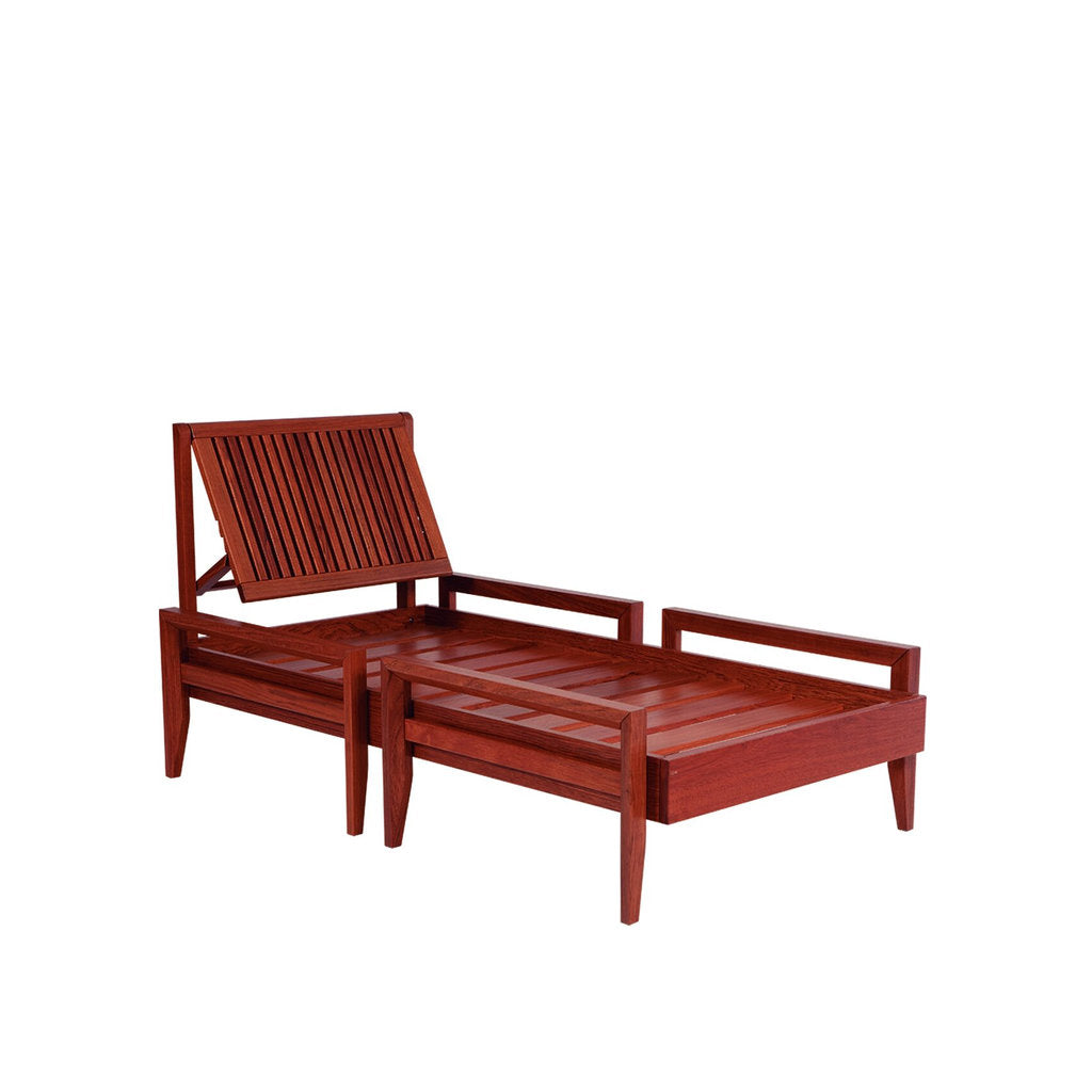 Chaise Tramontina Mood em madeira Jatobá FSC