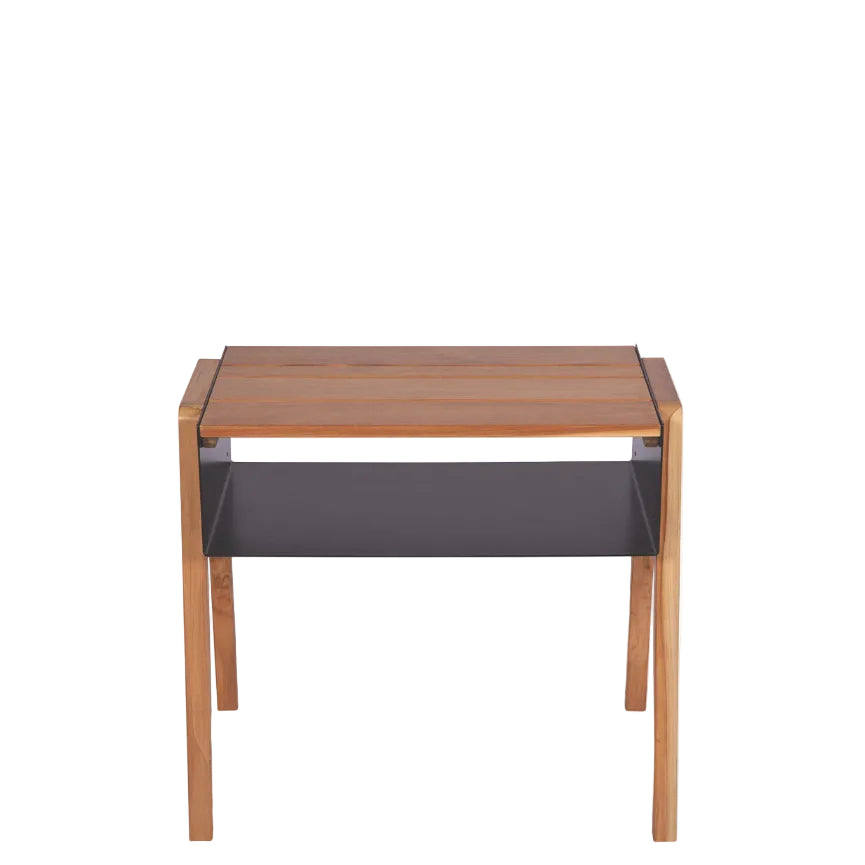 Mesa de Apoio Multiuso Tramontina Verona em Madeira Teca