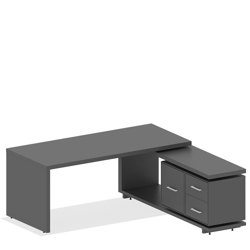 Mesa Executiva Pé Painel e Metal M-Office