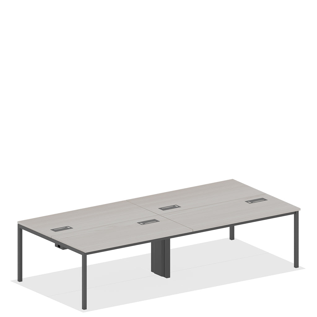 Plataforma Dupla Pé Metal M-Office