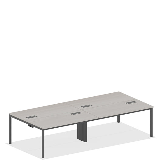 Plataforma Dupla Pé Metal M-Office