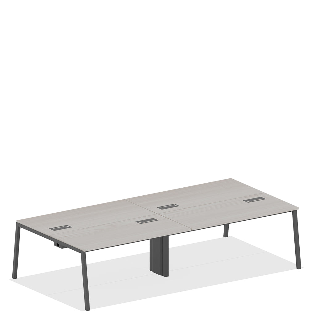 Plataforma Dupla Pé Metal M-Office
