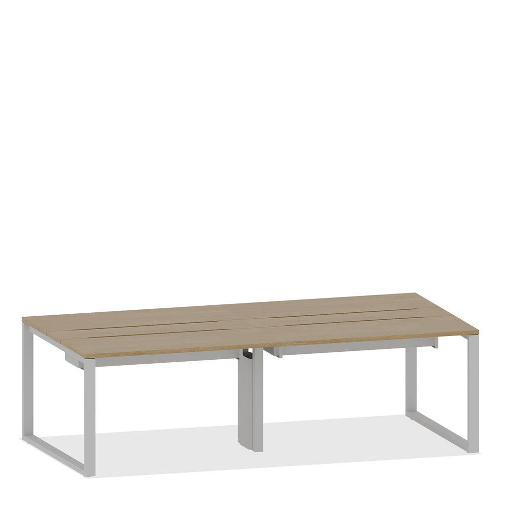 Plataforma Dupla Tampo Basculante Pé Quadro/ Trave/ Trapézio M-Corp