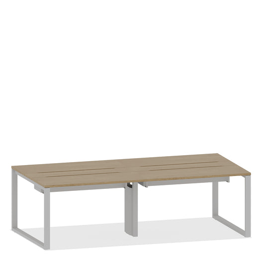 Plataforma Dupla Tampo Basculante Pé Quadro/ Trave/ Trapézio M-Corp
