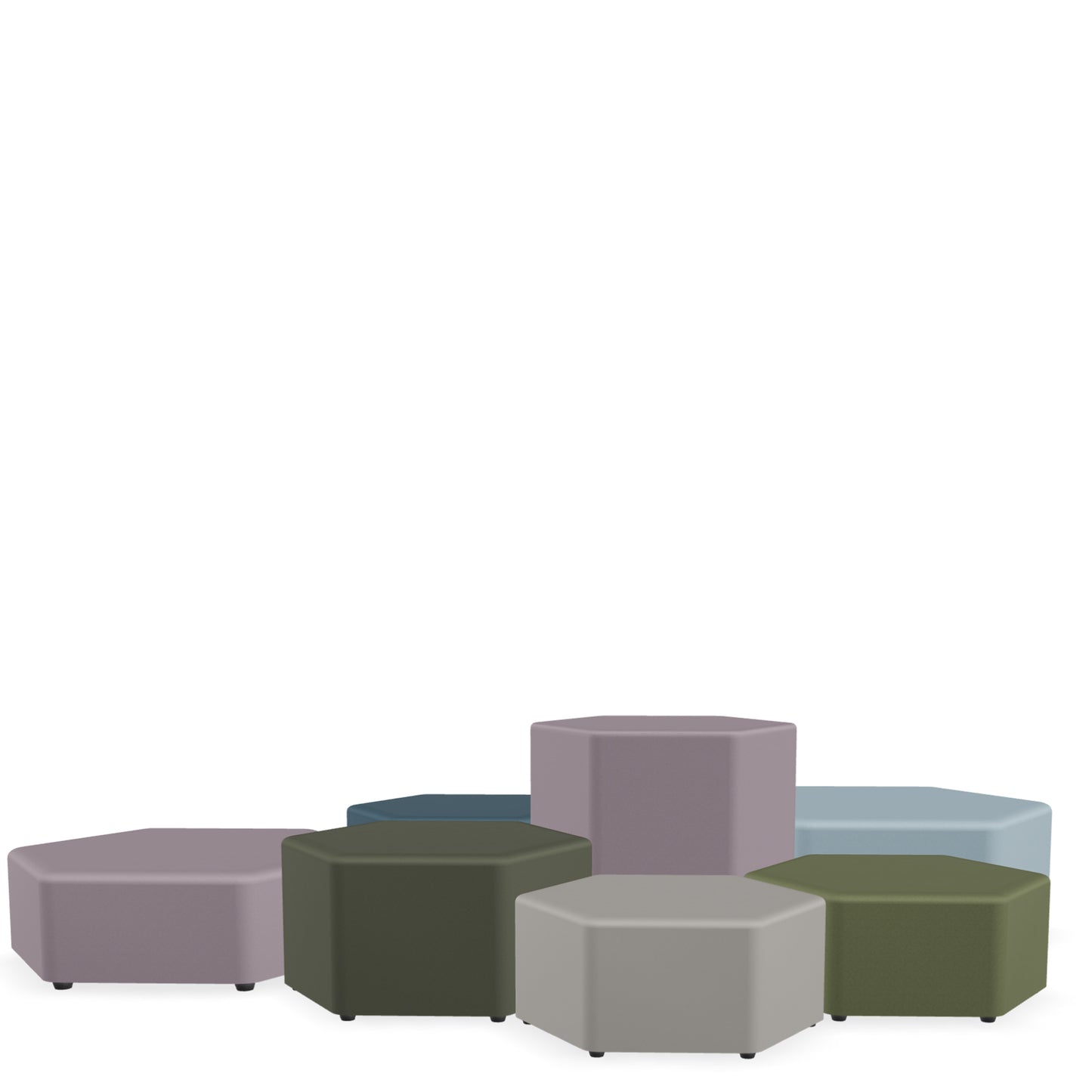 Puff Hexagonal Regular
